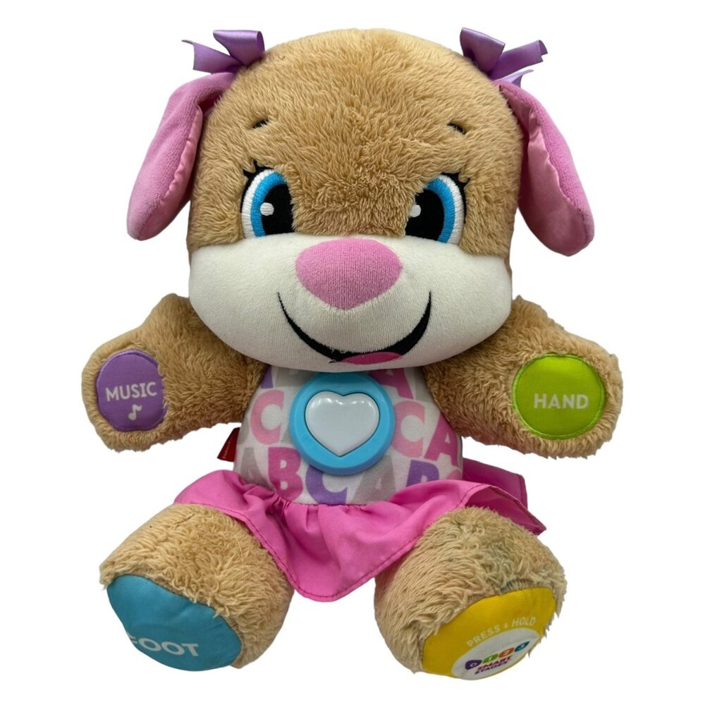 Fisher Price Learn Smart Stages Puppy Interactive Stuffed Animal Plush Toy